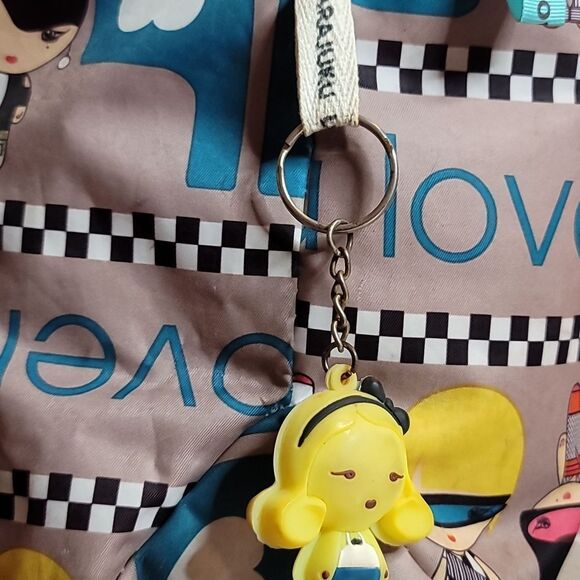 Harajuku Lovers By Gwen Stefani Multicolor Graphic Tote Bag Y2K - Picture 5 of 11